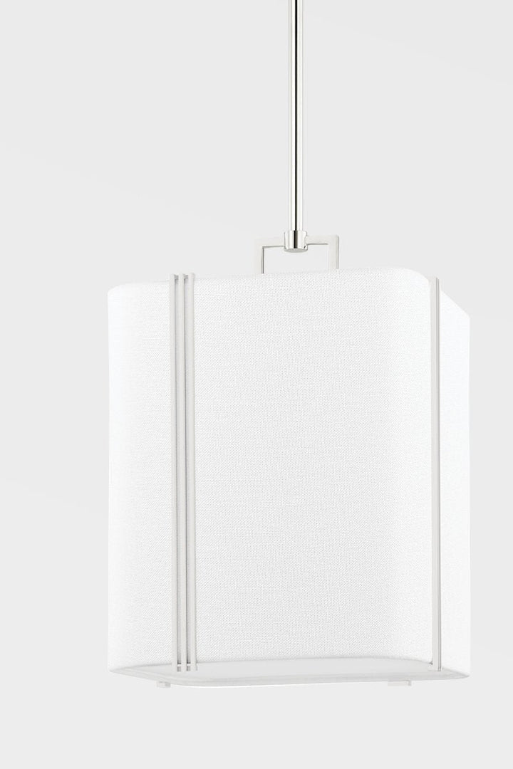 Downing 1 Light Pendant - Polished Nickel