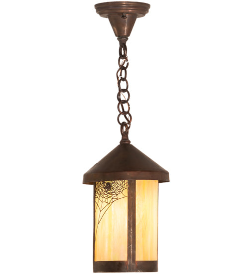 8" Wide Fulton Spider Web Ceiling Pendant