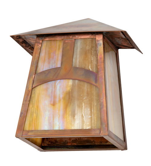 9" Wide Stillwater Hill Top Wall Sconce