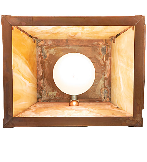 9" Wide Stillwater Hill Top Wall Sconce