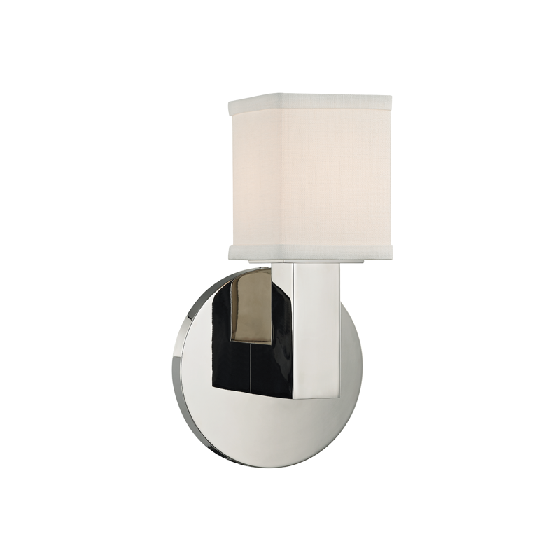 Clarke Wall Sconce 4" - Polished Nickel