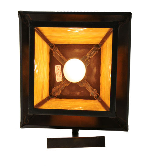 12"Sq Stillwater Mountain View Hanging Wall Sconce