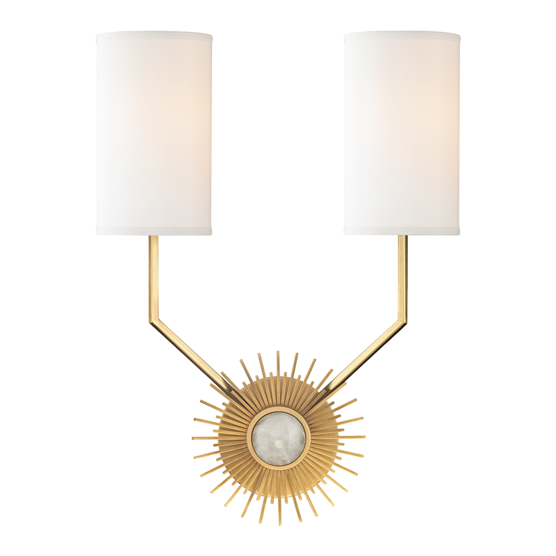 Borland Wall Sconce - Aged Brass