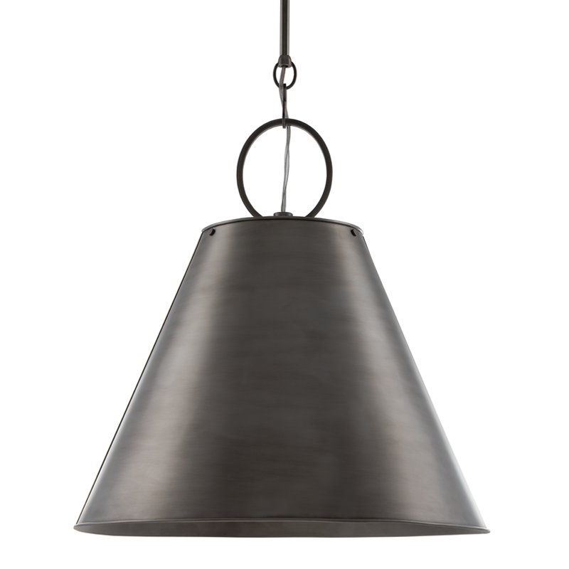 Altamont Pendant 20" - Historic Nickel