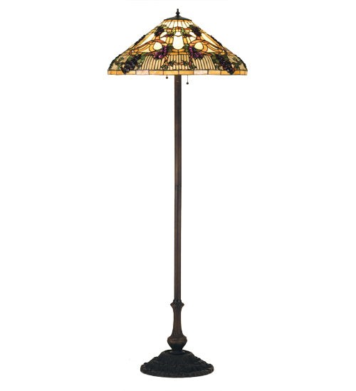 64" High Jeweled Grape Floor Lamp