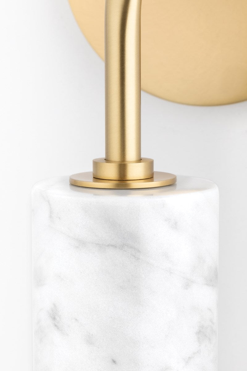 Asime Wall Sconce 20" - Aged Brass