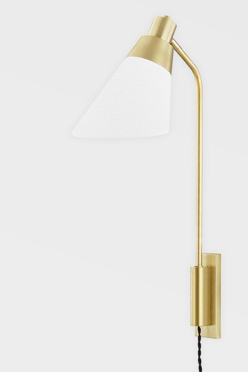 Hooke Wall Sconce - Aged Brass