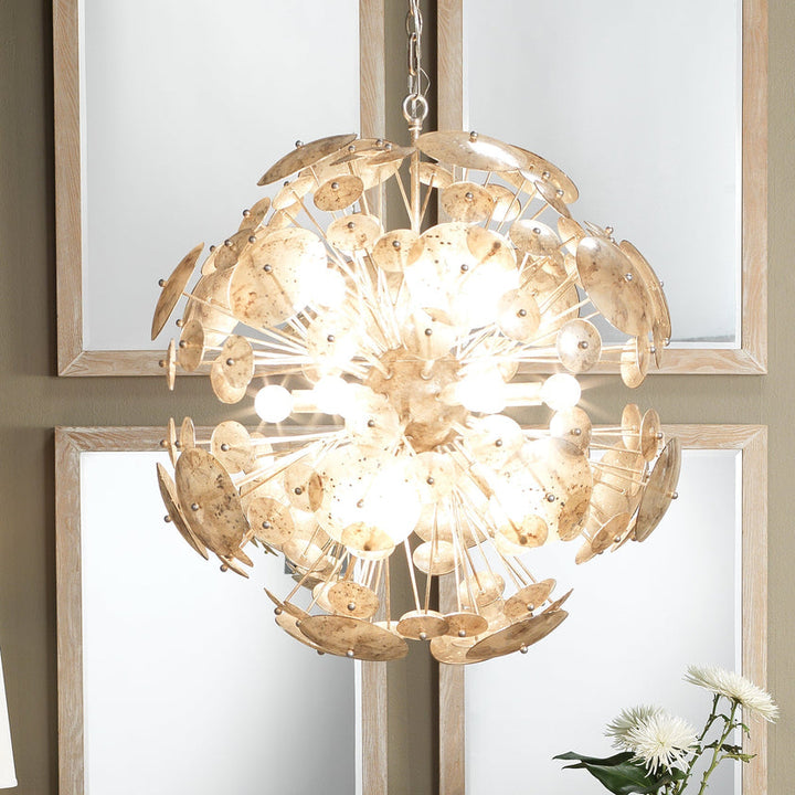 Constellation Round Chandelier-Champagne