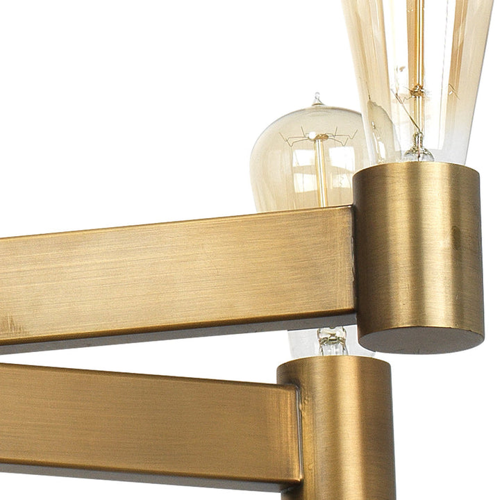 Manchester 8 Light Chandelier-Brass