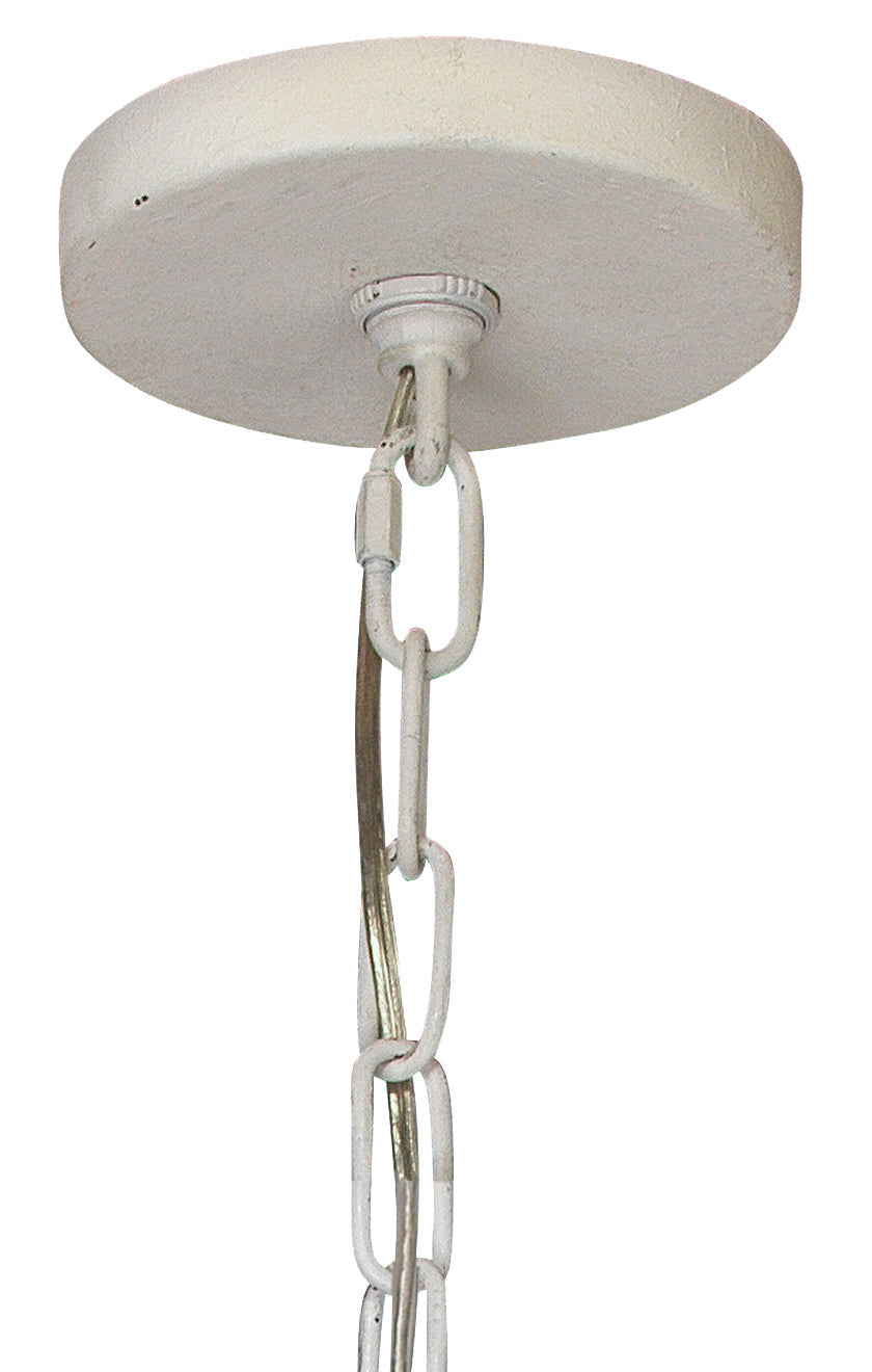 Mercer Two Tier Chandelier-White