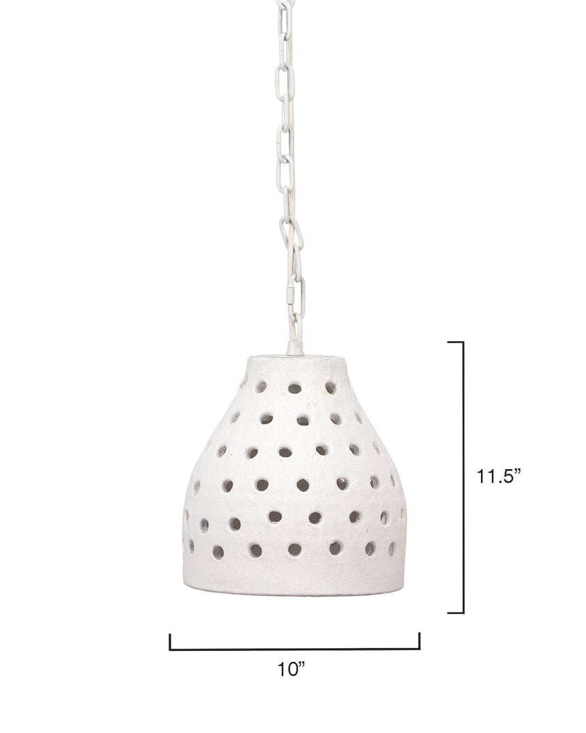 Porous Pendant-White-5PORO-MDWH