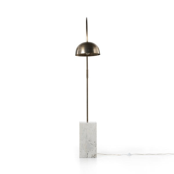 Jenkin Floor Lamp-Antique Brass