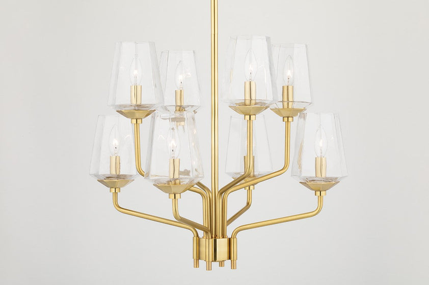 Kayla Chandelier - Polished Nickel