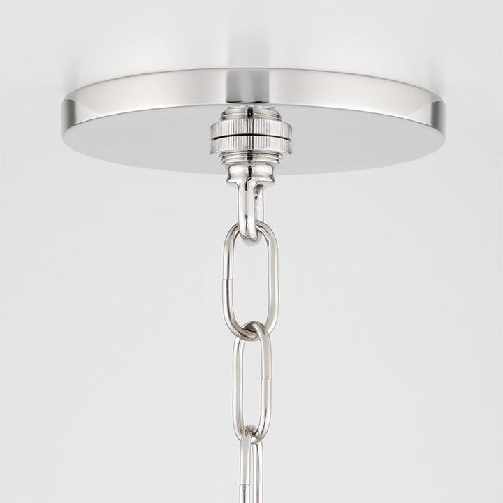 Sasha Pendant 16" - Polished Nickel