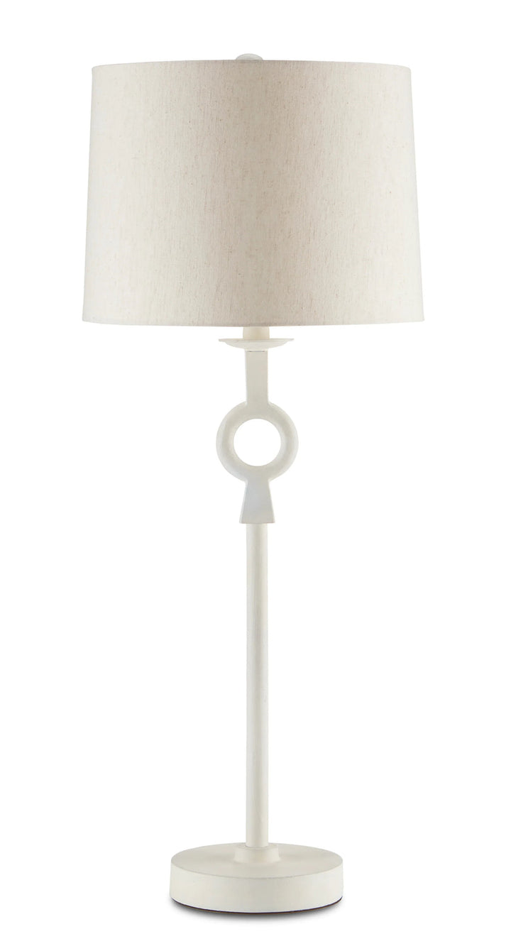 Germaine White Table Lamp