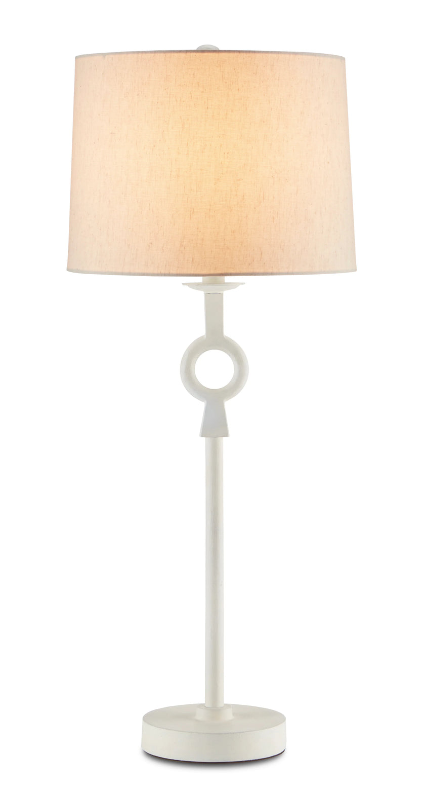 Germaine White Table Lamp