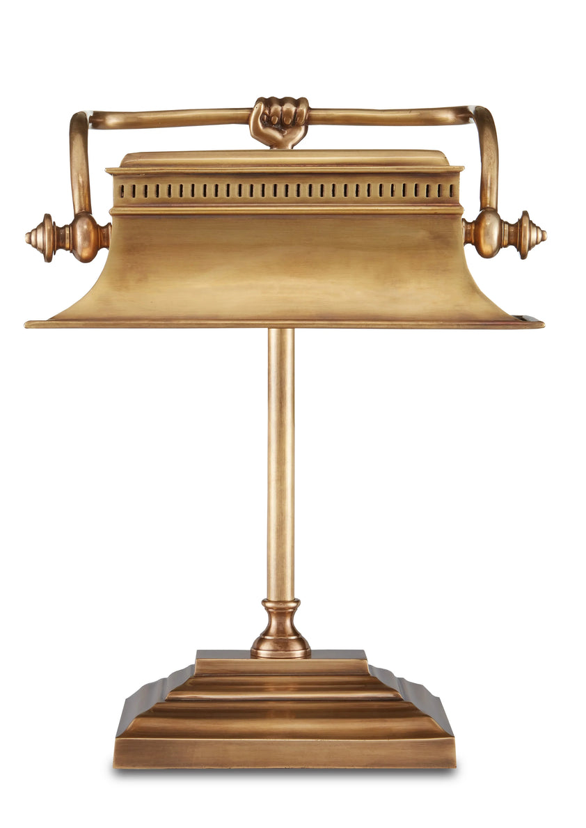 Malvasia Brass Desk Lamp