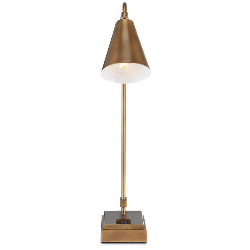 Symmetry Brass Desk Lamp