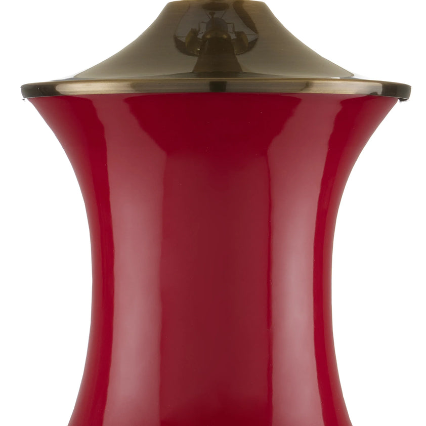 Lilou Red Table Lamp