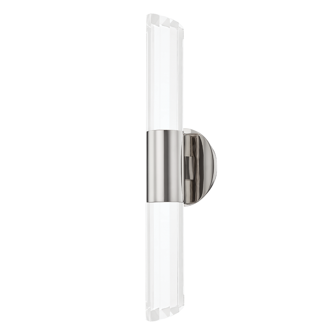 Rowe Wall Sconce 20" - Polished Nickel