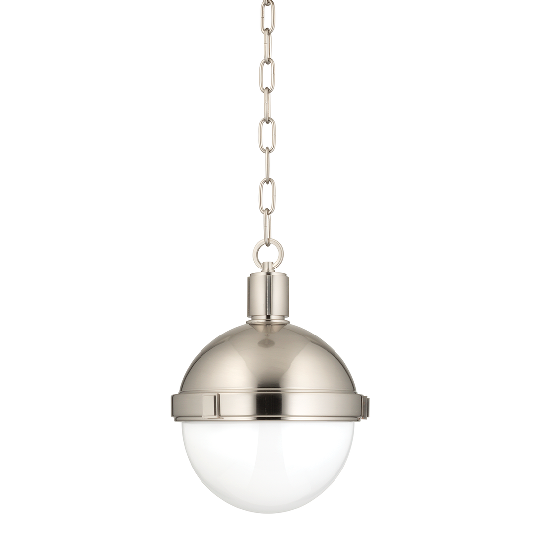 Lambert Pendant 12" - Satin Nickel