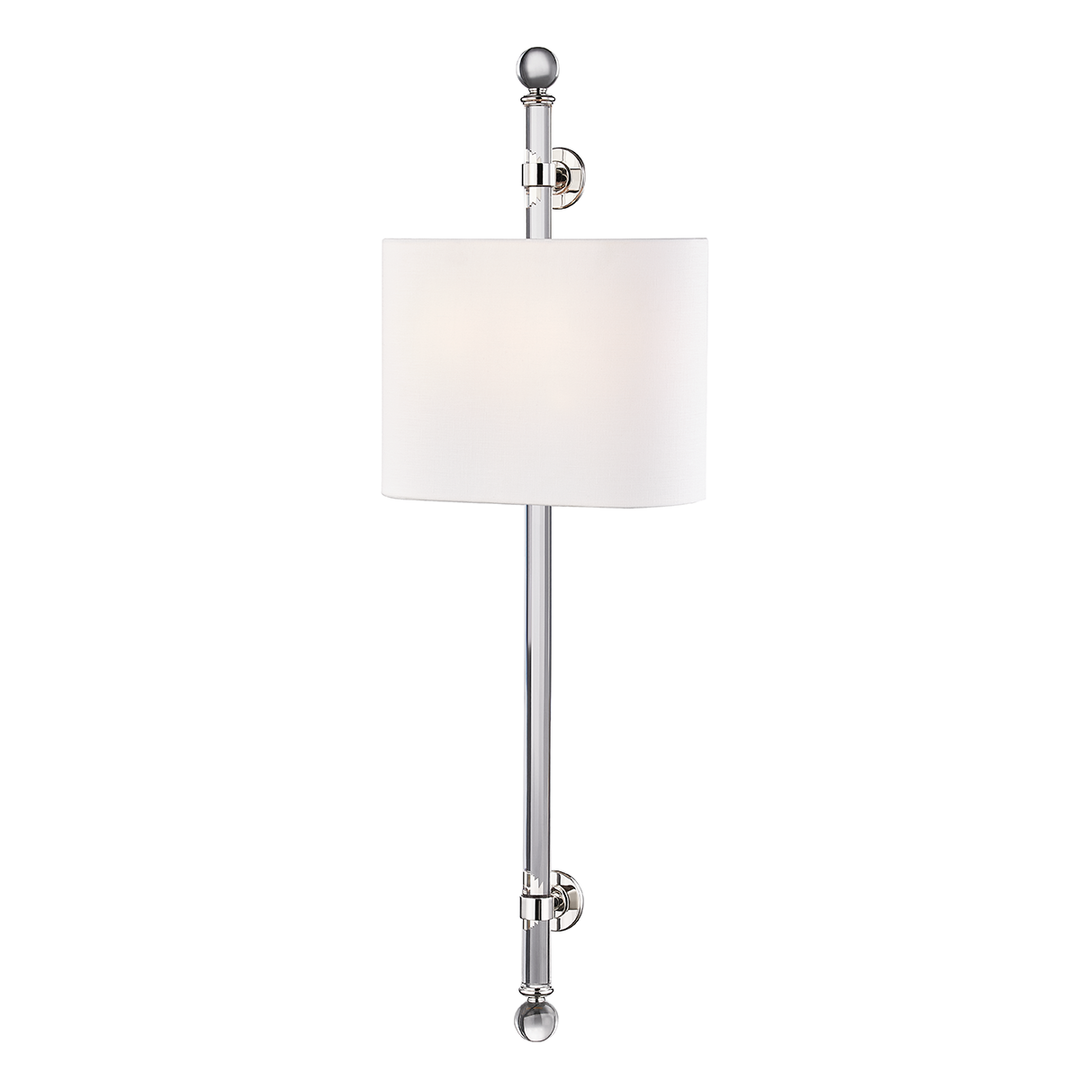 Wertham Wall Sconce - Polished Nickel