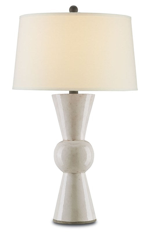 Upbeat White Table Lamp