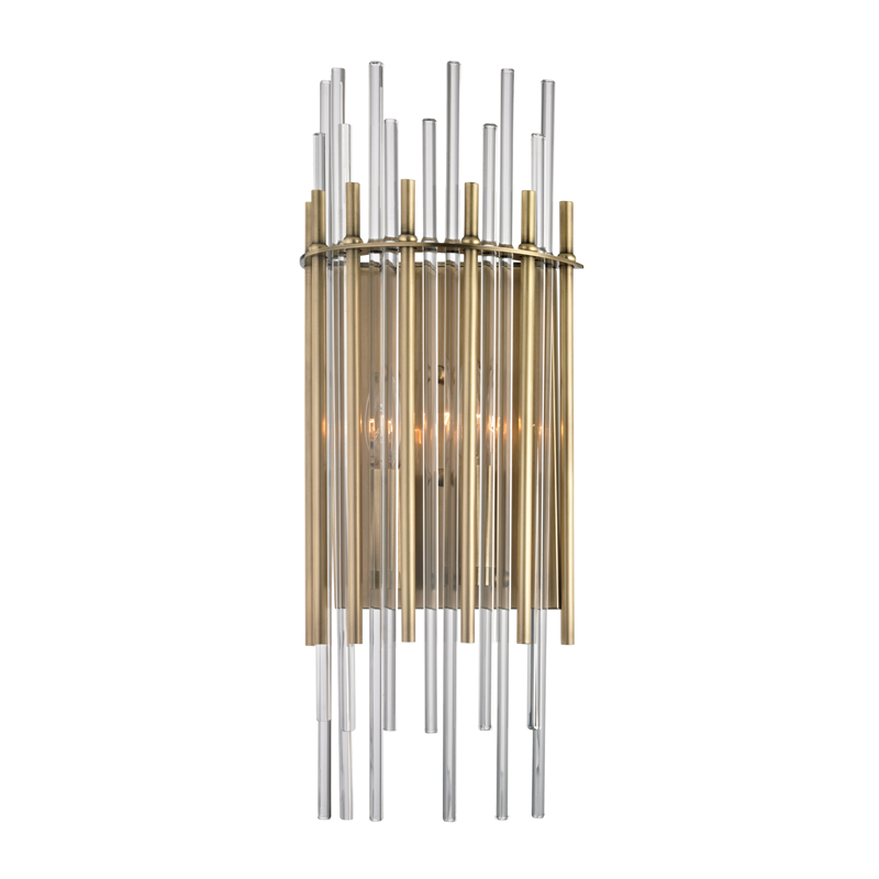 Wallis Wall Sconce - Aged Brass