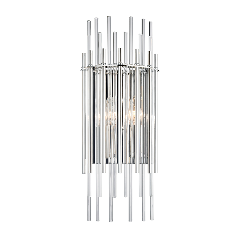 Wallis Wall Sconce - Polished Nickel