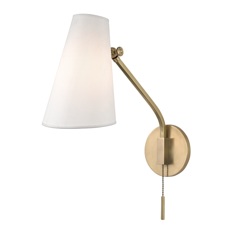 Patten Wall Sconce - Aged Brass