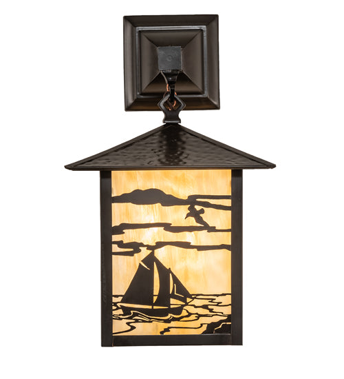 9"W Seneca Lighthouse Hanging Wall Sconce