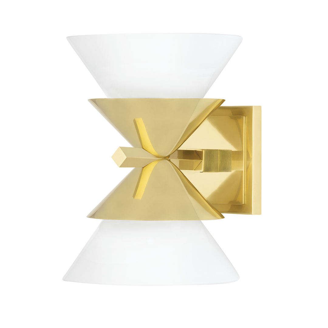 Stillwell Wall Sconce 11" - Aged Brass