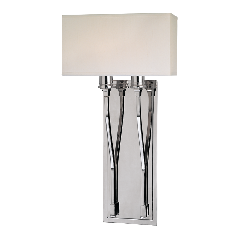 Selkirk Wall Sconce 10" - Polished Nickel