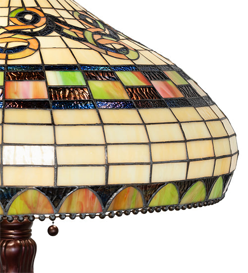 31" High Tiffany Edwardian Table Lamp