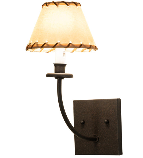 6" Wide Ranchero Wall Sconce