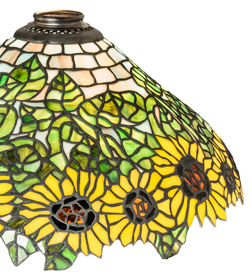 15" Wide Wild Sunflower Shade