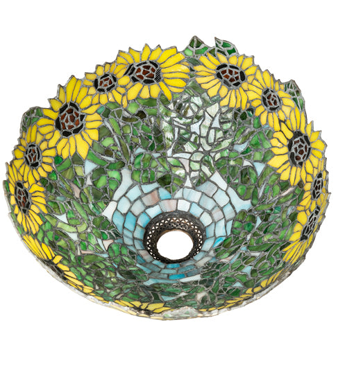 15" Wide Wild Sunflower Shade