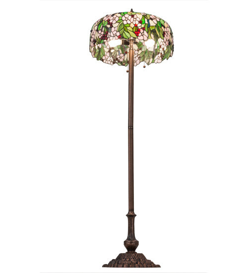 63"H Tiffany Cherry Blossom Floor Lamp