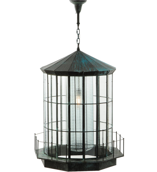 28.5"W Lighthouse Lantern Pendant