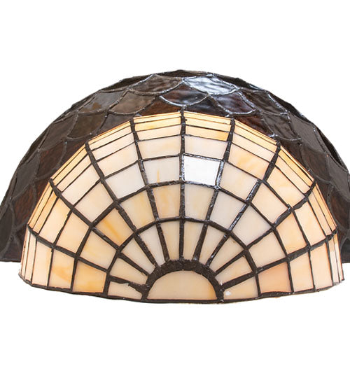 12" Wide Acorn Wall Sconce