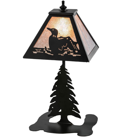 15" High Loon Accent Lamp