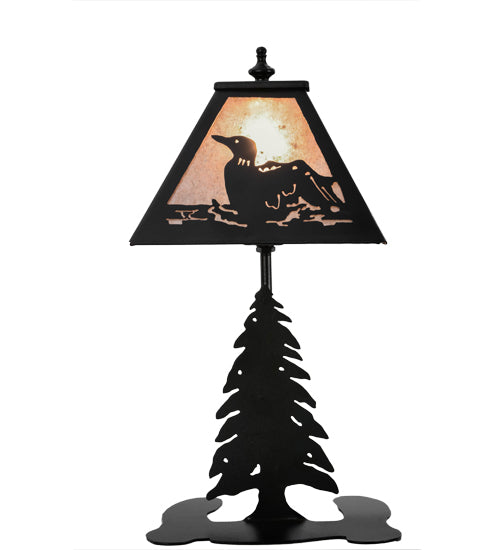 15" High Loon Accent Lamp