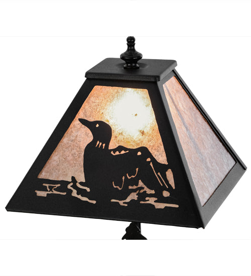 15" High Loon Accent Lamp