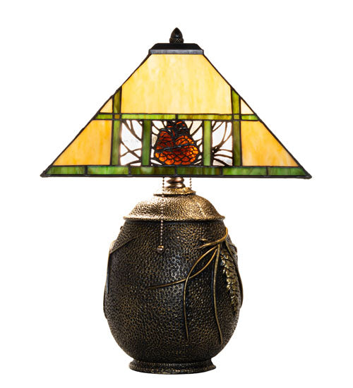 20" High Pinecone Ridge Table Lamp