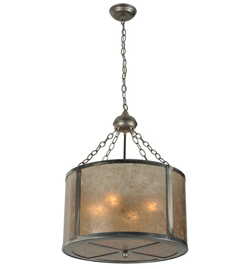 20"W Smythe Craftsman Inverted Pendant