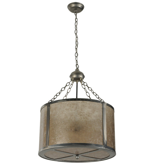 20"W Smythe Craftsman Inverted Pendant