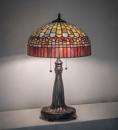 27" High Tiffany Candice Table Lamp