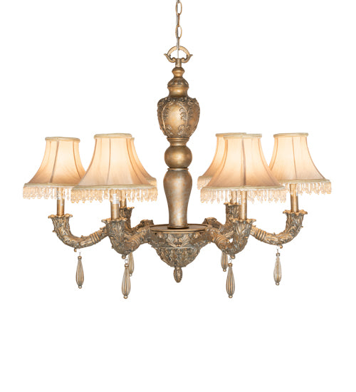 36" Wide Monticello 6 Light Chandelier