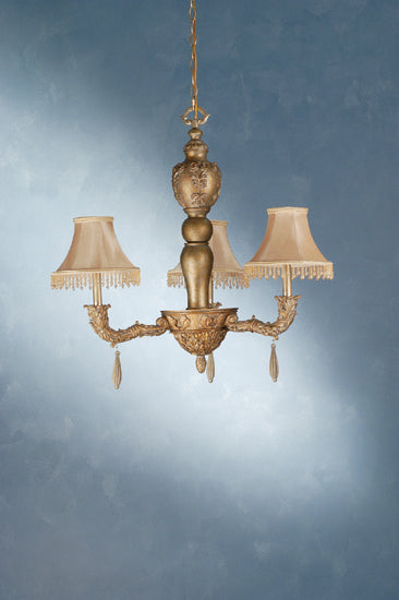 31"W Monticello 3 Lt Chandelier