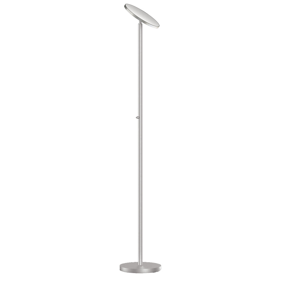 Dainolite LED Torchier, Sandy Black Finish